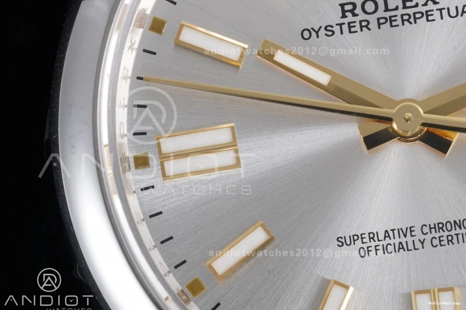Perpetual 41mm Silver Tailored Edition 904L VSF DD3230 Oyster V 1:1 Dial 124300 954 Steel Best 0910